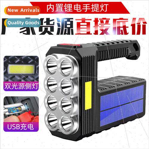W5117 portable light portable torch solar rechargeable USB b