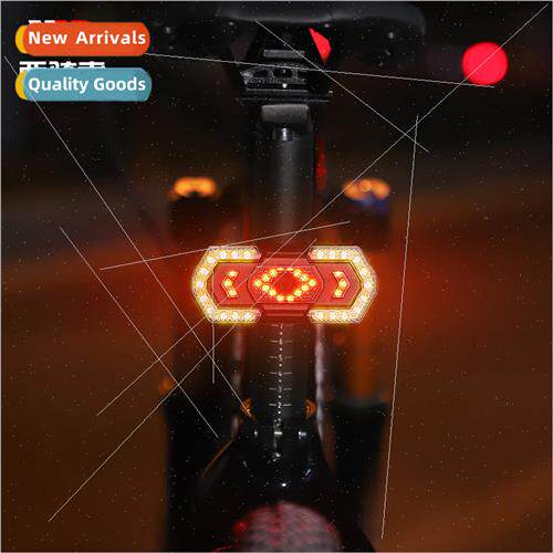 Bicycle remote control tail light with horn beep turn tail l