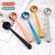 Measuring Spoon with Stainless Kitchen Coffee Clip Gad Steel
