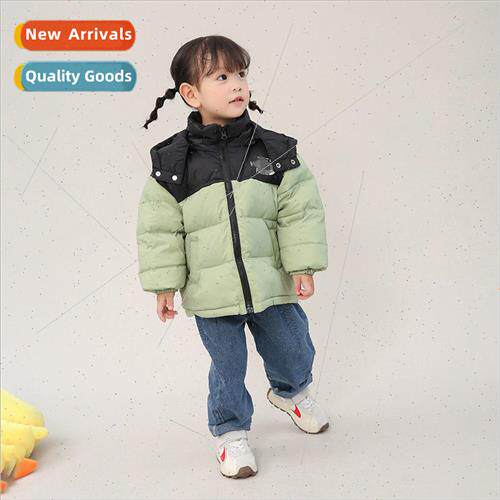 Childrens down jacket 2023 winter new boys and girls Yangqi