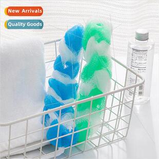 flower bath adult pull scrub Long back strip