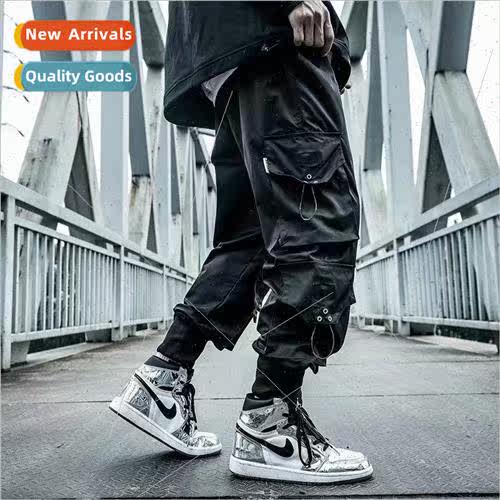 function wind paratrooper pants mens fall and winter loose h