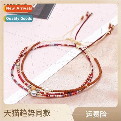 22 years new rice jewelry stone set string bohemian spring a