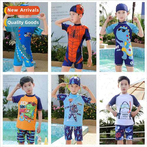2023 new cartoon split swimsuit children in small children b