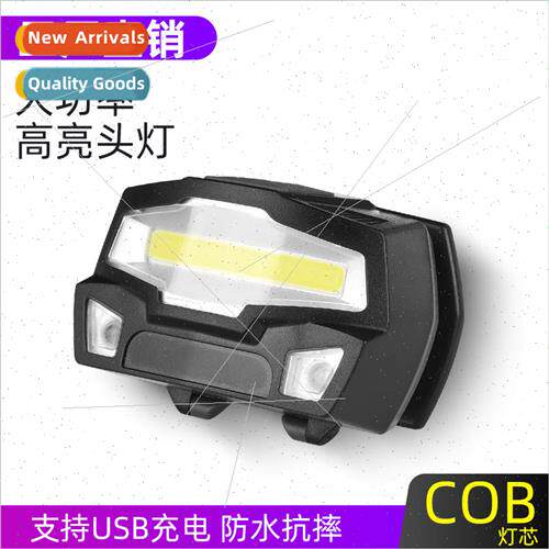 New induction mini headlamp LED rechargeable strong light fa