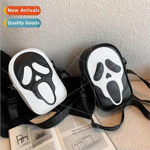 Bag 2023 new quirky personality skull ghost men and women un