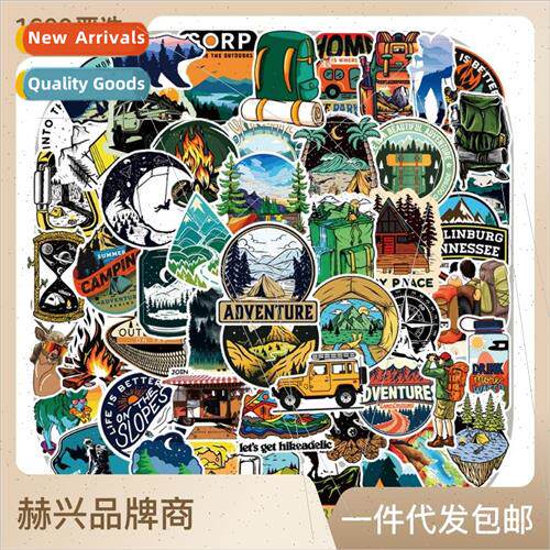 50 outdoor camping picnic graffiti stickers car interior ten