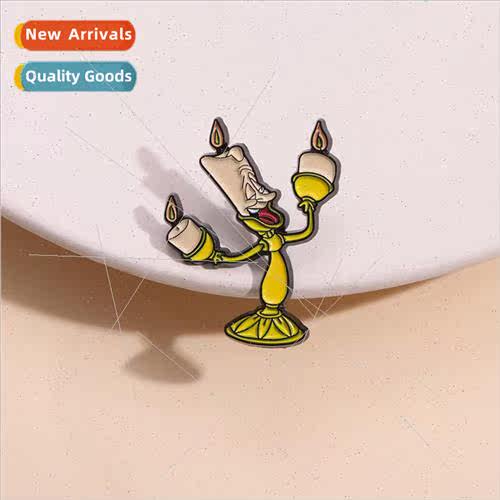 Fairy tale cartoon film and  around the candle shape alloy b