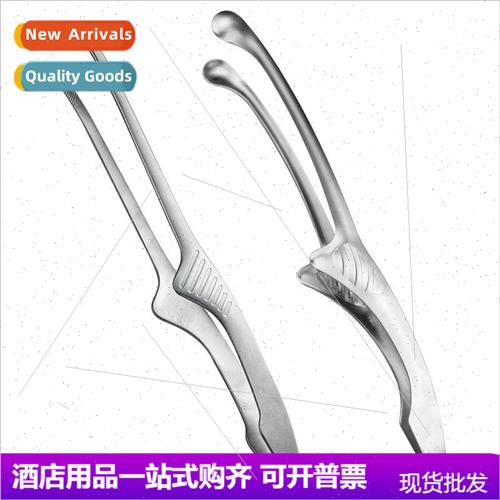 304 stainless steel food clip Korean barbecue meat clip brea