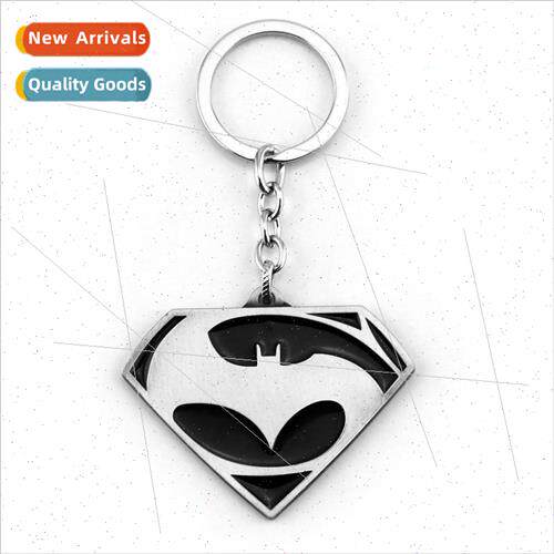 Movie Avengers Batman v Superman alloy car keychain charm