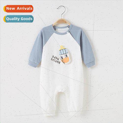 Baby clothes cotton spring and fall newborn baby onesie clim