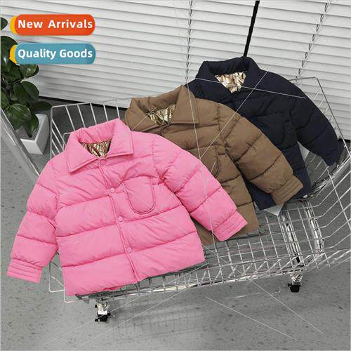 Black gold fall and winter boys and girls down cotton liner
