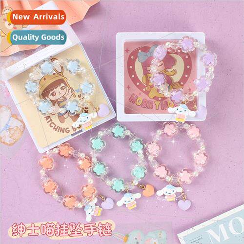 Korea crystal bracelet with pendant fashion colorful girl he