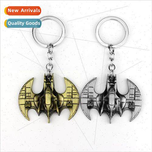 Movie s Batman v Superman Batmobile model keychain metal car