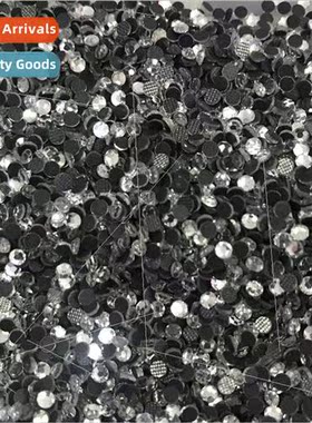 Nail flat bottom drill super flash glass rhinestones round g
