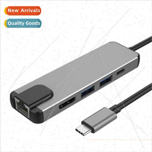 TYPE-C to HDMI 5-in-1 with Gigabit LAN Card Multi-Purpose Ca