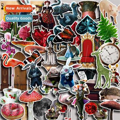 Wonderful Alice 45pcs Animal Pattern Cartoon Handbook Sticke