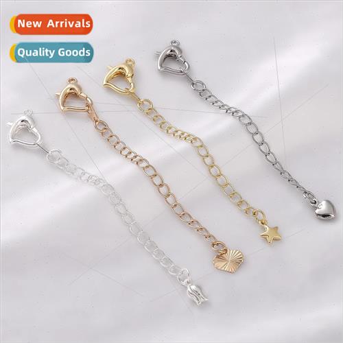 The color preservation tail chain 18K gold clad bracelet nec