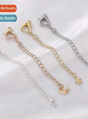 The color preservation tail chain 18K gold clad bracelet nec