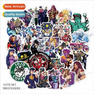 100 Japanese anime JOJOs Wonderful Adventure graffiti sticke