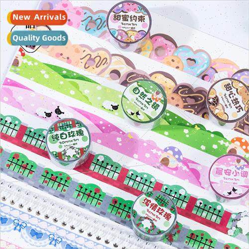 Landscaping pet tape sweet series cute cartoon basic match h
