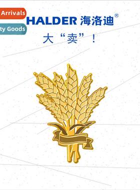 barley alloy badge jewelry big sale opening wheat brooch bir