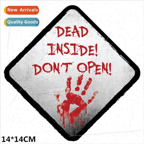 Resident Evil handprint car stickers DEAD INSIDE umbrella pe