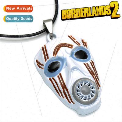 Borderlands 2 No Mans Land 2 Mask  Alloy Necklace Pendant Ne