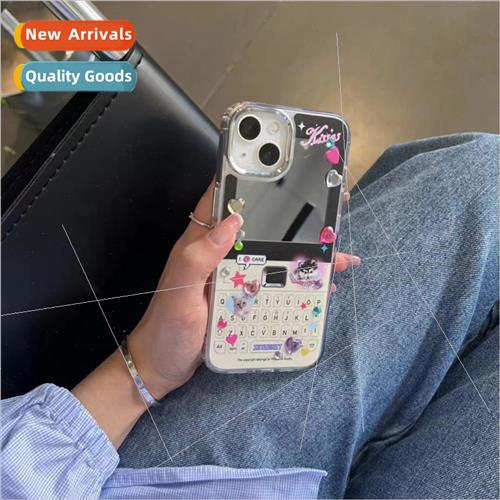 Japanese keyboard dog IPhone14ProMax makeup mirror Apple 13