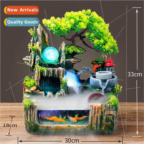 Large and small size wigwam running water feng shui wheel fi