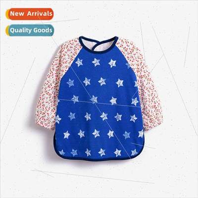 Baby coveralls children anti-dirty backward clothes baby eat