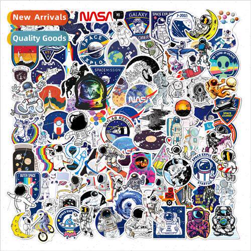Astronaut Stickers 100 ggage Computer Cell Phone Cartoon Gra