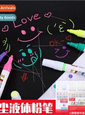 1085 Dust-free water-soluble liquid chalk 12 colors drawing