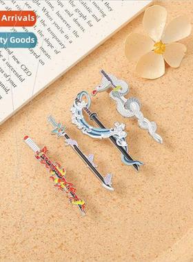 Ghost extinguished cartoon animation film and  brooch  cutle