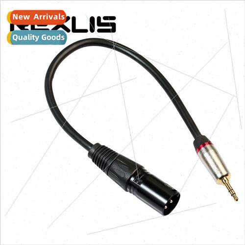 Stereo 3.5mm male to ca male audio cable adapter 0.3 meters