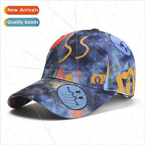 New spring and summer cotton outdoor tie-dye baseball cap fa