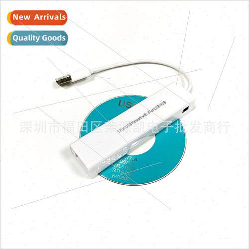 USBLAN + USB HUB Network Card 2-in-1 Expansion 3 USB Port Ne