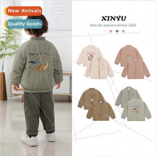 children ks new windproof winter cotton jacket boys fall and