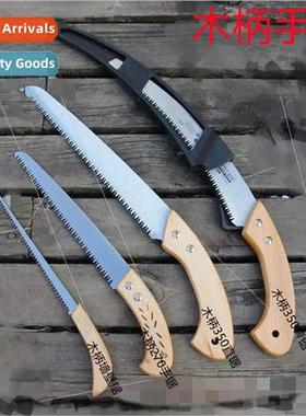 Wooden Handle Handsaw Triple ded Sharpened Handsaw Garden Fr
