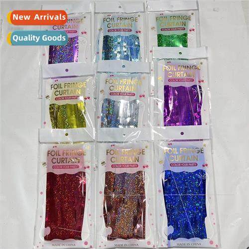 1.6 lk Dot Laser Rain Curtain Tassels