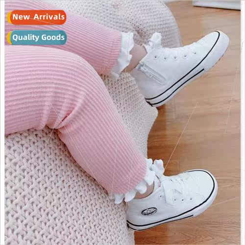 Childrens pants spring and autumn 2023 new girls bottoming p