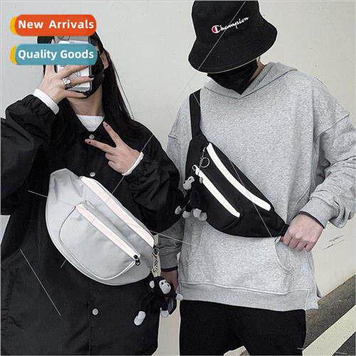 New men and women couple reflective crossbody bag 2022 casua