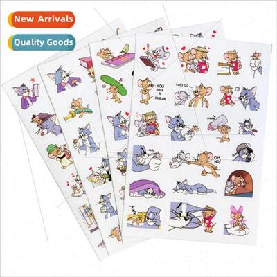 Cat and mouse stickers cartoon expression handbook stickers