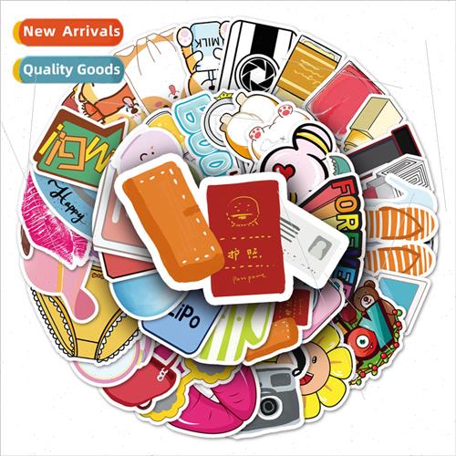 50 VSCO  cartoon graffiti stickers luggage laptop car cell p