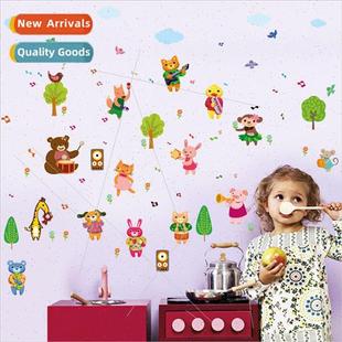 band animal childrens room bedro SK7143 kindergarten cartoon