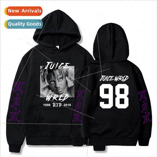 2023 new rapper juice wrld sweater loose men and women hoode
