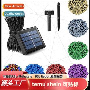 Waterproof Outdoor String ghts Decoratio LED Christmas Solar
