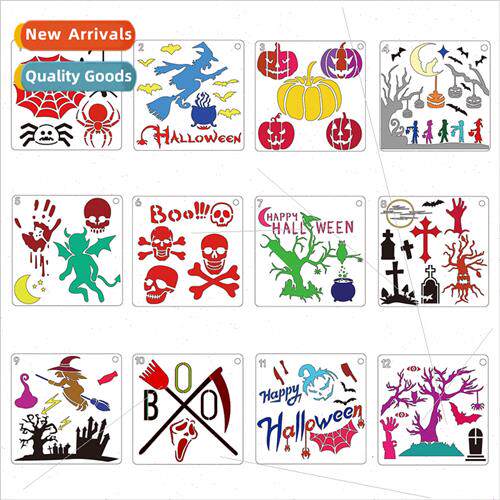 New Halloween series Painting template diy doodle handbook d