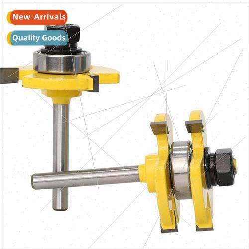 3 Tooth 1/4 Shank T-Te Square Tooth Floor Planking Cutter Wo