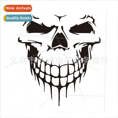 Car colorful skull car stickers hood stickers Punisher ghost